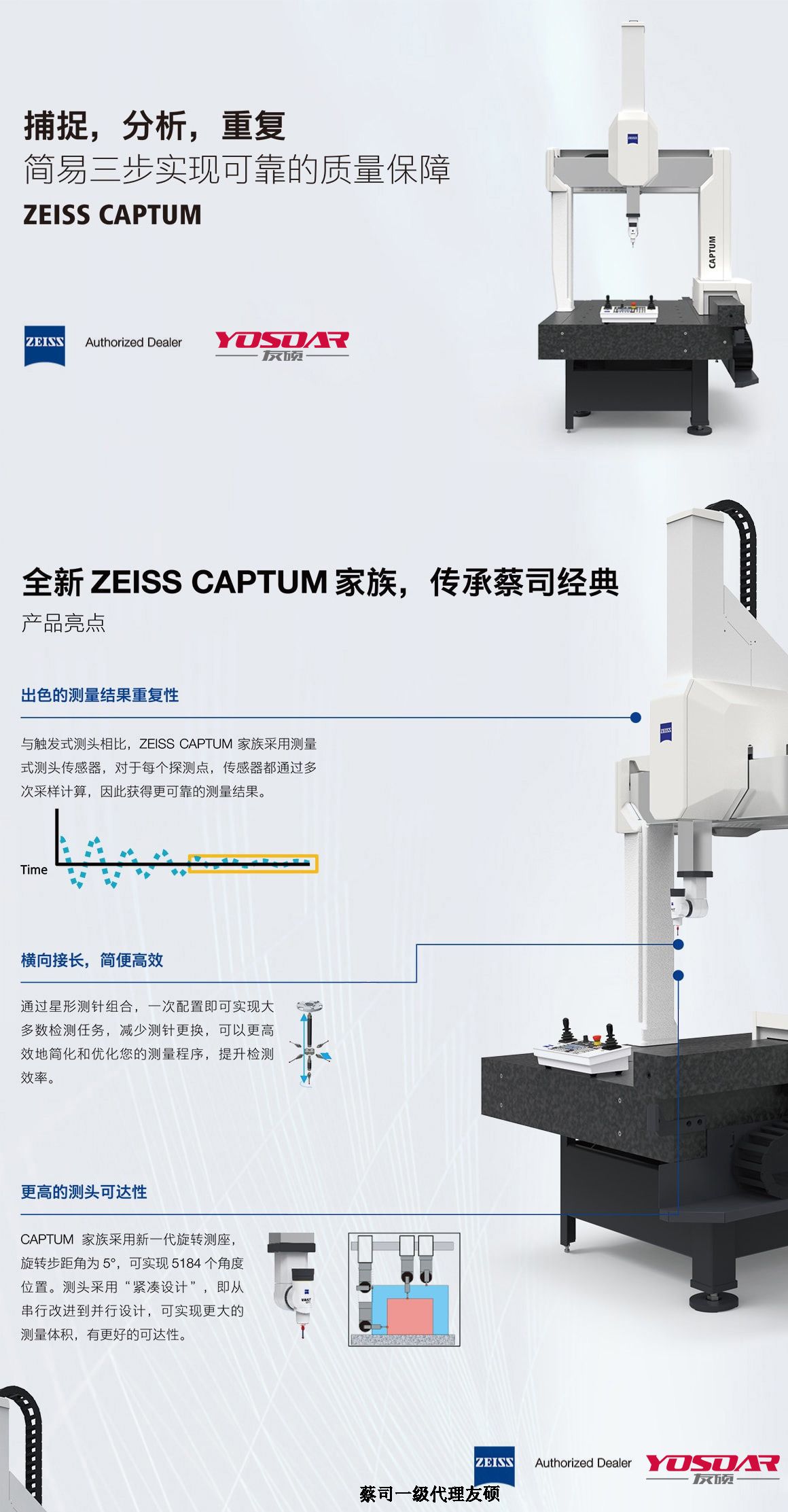 蚌埠蔡司蚌埠三坐标CAPTUM